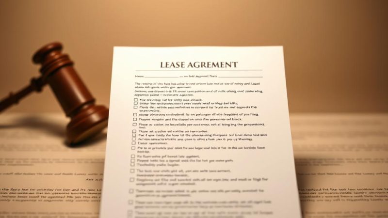 How To Write A Lease Agreement: Complete Legal Checklist